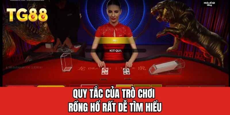 Quy tắc của trò chơi Rồng Hổ rất dễ tìm hiểu